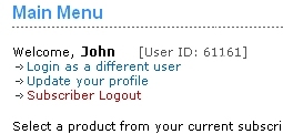 Update Profile Information